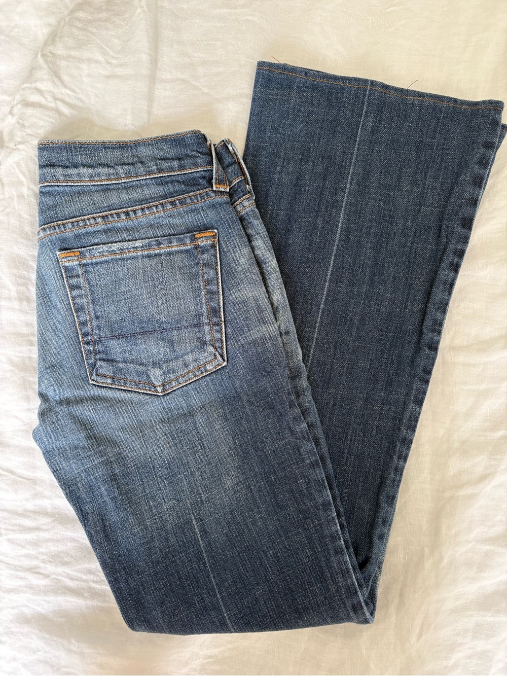 Arden B Medium Blue Flare Jeans